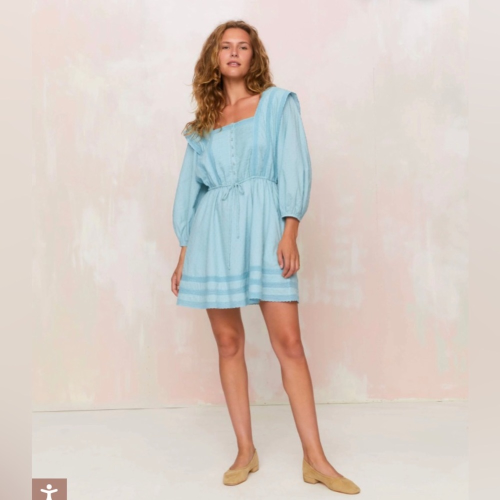 NWT Christy Dawn Anne Dress in Cloud Blue